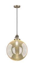 Innovations Lighting 201CSW-BB-G208-12 - Beacon - 1 Light - 12 inch - Brushed Brass - Cord hung - Mini Pendant