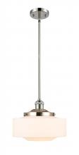 Innovations Lighting 201S-PN-G691-12 - Bridgeton - 1 Light - 12 inch - Polished Nickel - Stem Hung - Mini Pendant