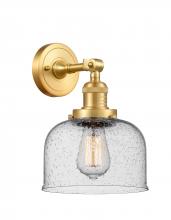 Innovations Lighting 203-SG-G74 - Bell - 1 Light - 8 inch - Satin Gold - Sconce