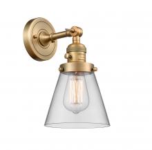 Innovations Lighting 203SW-BB-G62-LED - Cone - 1 Light - 6 inch - Brushed Brass - Sconce