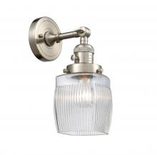 Innovations Lighting 203SW-SN-G302 - Colton - 1 Light - 6 inch - Brushed Satin Nickel - Sconce