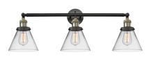 Innovations Lighting 205-BAB-G42 - Cone - 3 Light - 32 inch - Black Antique Brass - Bath Vanity Light