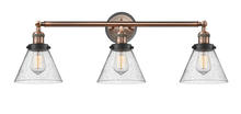 Innovations Lighting 205BP-ACBK-G44 - Cone - 3 Light - 32 inch - Antique Copper - Bath Vanity Light