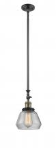 Innovations Lighting 206-BAB-G172 - Fulton - 1 Light - 7 inch - Black Antique Brass - Stem Hung - Mini Pendant