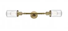 Innovations Lighting 208L-BB-G314 - Dover - 2 Light - 5 inch - Brushed Brass - Bath Vanity Light