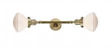 Innovations Lighting 208L-BB-G321 - Olean - 2 Light - 7 inch - Brushed Brass - Bath Vanity Light