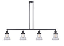 Innovations Lighting 214-BK-G192 - Bellmont - 4 Light - 51 inch - Matte Black - Stem Hung - Island Light