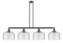 Innovations Lighting 214-OB-G74-L - Bell - 4 Light - 54 inch - Oil Rubbed Bronze - Stem Hung - Island Light