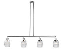 Innovations Lighting 214-PC-G302 - Colton - 4 Light - 50 inch - Polished Chrome - Stem Hung - Island Light