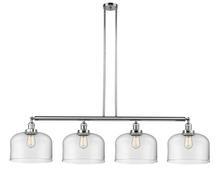 Innovations Lighting 214-PC-G72-L - Bell - 4 Light - 54 inch - Polished Chrome - Stem Hung - Adjustable Island Light