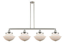 Innovations Lighting 214-SN-G541 - Oxford - 4 Light - 54 inch - Brushed Satin Nickel - Stem Hung - Island Light