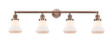 Innovations Lighting 215-AC-G191 - Bellmont - 4 Light - 42 inch - Antique Copper - Bath Vanity Light