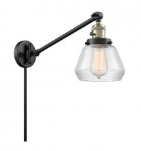 Innovations Lighting 237-BAB-G172 - Fulton - 1 Light - 8 inch - Black Antique Brass - Swing Arm