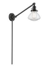 Innovations Lighting 237-OB-G322 - Olean - 1 Light - 9 inch - Oil Rubbed Bronze - Swing Arm