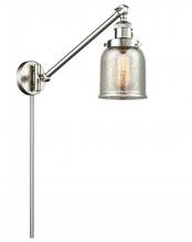 Innovations Lighting 237-SN-G58 - Bell - 1 Light - 8 inch - Brushed Satin Nickel - Swing Arm