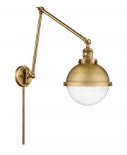 Innovations Lighting 238-BB-HFS-84-BB - Hampden - 1 Light - 9 inch - Brushed Brass - Swing Arm