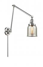 Innovations Lighting 238-PC-G58 - Bell - 1 Light - 8 inch - Polished Chrome - Swing Arm