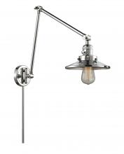 Innovations Lighting 238-PC-M7-LED - Railroad - 1 Light - 8 inch - Polished Chrome - Swing Arm