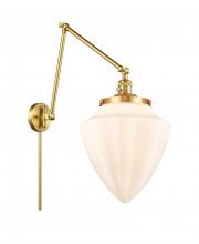 Innovations Lighting 238-SG-G661-12 - Bullet - 1 Light - 12 inch - Satin Gold - Swing Arm