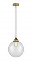 Innovations Lighting 288-1S-BAB-G202-10 - Beacon - 1 Light - 10 inch - Black Antique Brass - Cord hung - Mini Pendant