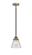 Innovations Lighting 288-1S-BAB-G62 - Cone - 1 Light - 6 inch - Black Antique Brass - Stem hung - Mini Pendant