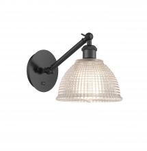 Innovations Lighting 317-1W-BK-G422 - Arietta - 1 Light - 8 inch - Matte Black - Sconce