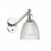 Innovations Lighting 317-1W-PC-G382 - Castile - 1 Light - 6 inch - Polished Chrome - Sconce