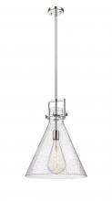 Innovations Lighting 411-1SL-PN-G411-16SDY - Newton Cone - 1 Light - 16 inch - Polished Nickel - Cord hung - Pendant