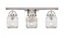 Innovations Lighting 416-3W-PN-G416-6CL - Latreille - 3 Light - 22 inch - Polished Nickel - Bath Vanity Light