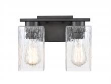 Innovations Lighting 419-2W-BK-G4192 - Juneau - 2 Light - 11 inch - Matte Black - Bath Vanity Light