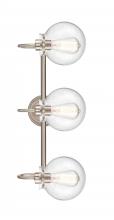 Innovations Lighting 437-3W-SN-G4374 - Olivia - 3 Light - 27 inch - Satin Nickel - Bath Vanity Light