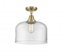 Innovations Lighting 447-1C-AB-G72-L-LED - Bell - 1 Light - 12 inch - Antique Brass - Flush Mount