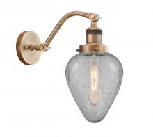 Innovations Lighting 515-1W-BB-G165 - Geneseo - 1 Light - 7 inch - Brushed Brass - Sconce