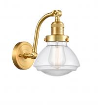 Innovations Lighting 515-1W-SG-G322 - Olean - 1 Light - 7 inch - Satin Gold - Sconce