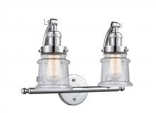 Innovations Lighting 515-2W-PC-G184S - Canton - 2 Light - 18 inch - Polished Chrome - Bath Vanity Light