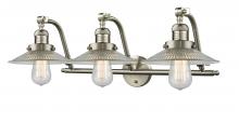 Innovations Lighting 515-3W-SN-G2 - Halophane - 3 Light - 28 inch - Brushed Satin Nickel - Bath Vanity Light