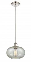 Innovations Lighting 516-1P-PN-G249 - Gorham - 1 Light - 10 inch - Polished Nickel - Cord hung - Mini Pendant