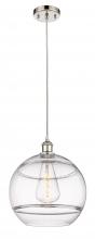 Innovations Lighting 516-1P-PN-G556-12CL - Rochester - 1 Light - 12 inch - Polished Nickel - Cord hung - Mini Pendant