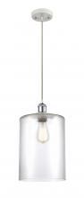 Innovations Lighting 516-1P-WPC-G112-L - Cobbleskill - 1 Light - 9 inch - White Polished Chrome - Cord hung - Mini Pendant