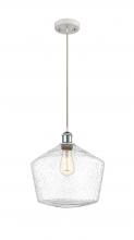 Innovations Lighting 516-1P-WPC-G654-12 - Cindyrella - 1 Light - 12 inch - White Polished Chrome - Cord hung - Mini Pendant