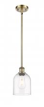 Innovations Lighting 516-1S-AB-G558-6CL - Bella - 1 Light - 6 inch - Antique Brass - Mini Pendant