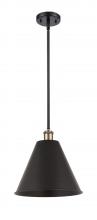 Innovations Lighting 516-1S-BAB-MBC-12-BK-LED - Berkshire - 1 Light - 12 inch - Black Antique Brass - Pendant