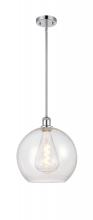 Innovations Lighting 516-1S-PC-G124-12 - Athens - 1 Light - 12 inch - Polished Chrome - Mini Pendant