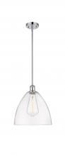 Innovations Lighting 516-1S-PC-GBD-122 - Bristol - 1 Light - 12 inch - Polished Chrome - Mini Pendant