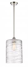 Innovations Lighting 516-1S-PN-G1113-L - Cobbleskill - 1 Light - 9 inch - Polished Nickel - Mini Pendant