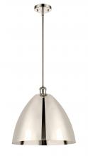 Innovations Lighting 516-1S-PN-MBD-16-PN - Bristol - 1 Light - 16 inch - Polished Nickel - Pendant