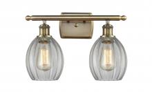 Innovations Lighting 516-2W-AB-G82 - Eaton - 2 Light - 16 inch - Antique Brass - Bath Vanity Light