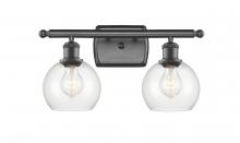 Innovations Lighting 516-2W-OB-G122-6 - Athens - 2 Light - 16 inch - Oil Rubbed Bronze - Bath Vanity Light