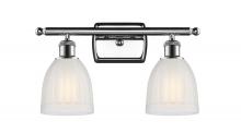 Innovations Lighting 516-2W-PC-G441 - Brookfield - 2 Light - 16 inch - Polished Chrome - Bath Vanity Light