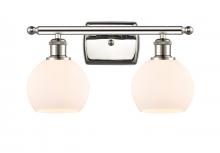 Innovations Lighting 516-2W-PN-G121-6 - Athens - 2 Light - 16 inch - Polished Nickel - Bath Vanity Light